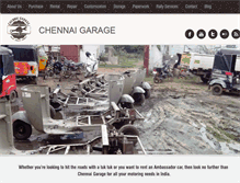 Tablet Screenshot of chennaigarage.com